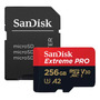 Tarjeta De Memoria Microsd Sandisk 256gb Micro Sd Con Adaptador