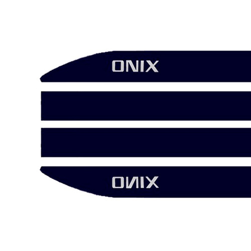 Friso Lateral Pintado Chevrolet Onix 2013 A 2016 2017 Facao