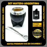 Premium!mate Torpedo+bombilla Pico De Rey +yerbera Matero !