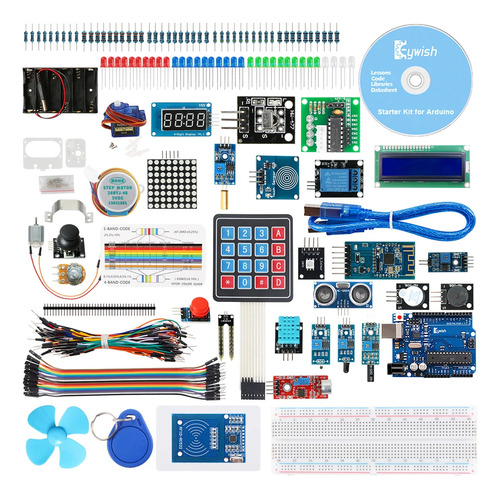 Kit Rfid Super Starter Diy Para Arduino Con 34 Lecciones