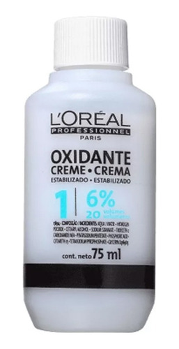 L´oreal Professionnel Oxidante Creme 20 Volumes 6% 75ml 