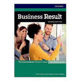 Business Result (2nd.edition) Pre-intermediate - Student's Book + Online Practice, De Grant, David. Editorial Oxford University Press, Tapa Blanda En Inglés Internacional, 2017