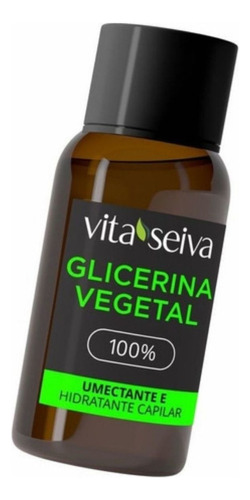 Glicerina 100% Vegetal Capilar Vita Seiva 30ml