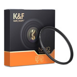 Filtro K&f Concept 55mm Black Mist 1/4 Nano Series 