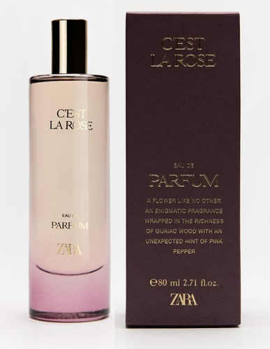 Perfume C'est La Rose 80ml Zara 