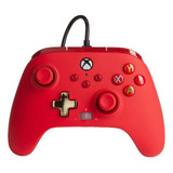 Control Powera Series X/s Xbox One Scuff Audio Share Rojo