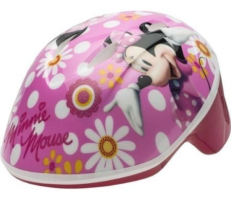 Casco Para Niña De Minie Mouse De Disney Rosa