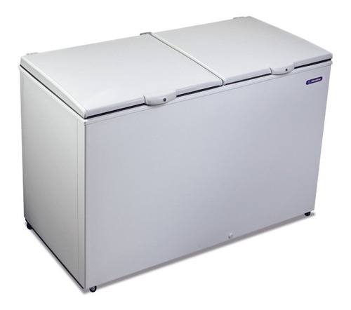 Freezer Horizontal Metalfrio 419 Litros Com 2 Tampas Cega 