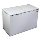 Freezer Horizontal Metalfrio 419 Litros Com 2 Tampas Cega 