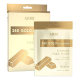 Azure - Mascarilla Reafirmante De Oro De 24 Quilates, Antied