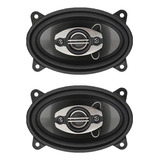 Bocina Tipo Coaxial Audiobahn As446 Para Auto/camioneta Color Negro De 4 4  X 6  X 2 Unidades 