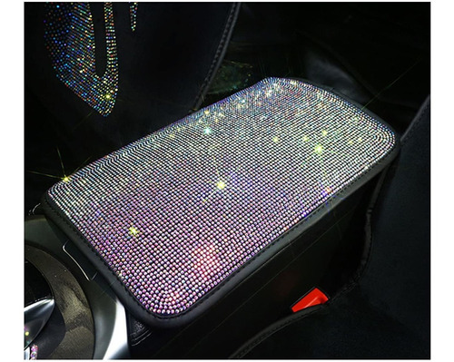 Feenm Auto Center Console Pad Universal Bling Bling Color