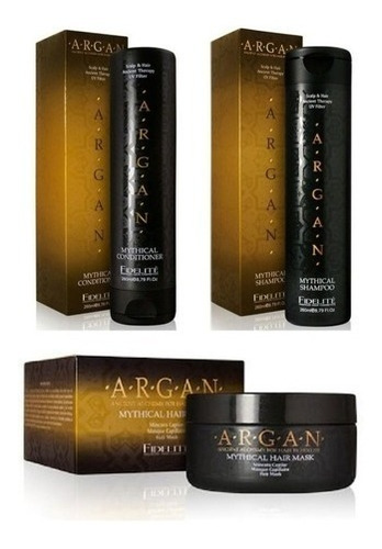 Kit Fidelite Argan Mythical Shampoo + Acondicionador 260 Ml