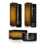 Kit Fidelite Argan Shampoo + Acondicionador + Mascara Crema