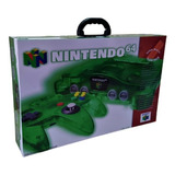 Caixa Nintendo 64 Kiwi Para 4 Controles Com Divisoria