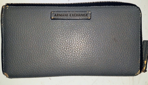 Billetera Armani Exchange. Con Detalles 