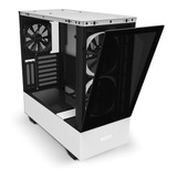 Gabinete Blanco Nzxt H510i Elite Con Led Rgb De Vidrio Templado