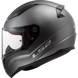 Casco Ls2 Ff 353 Rapid Solid Matt Titanium Moto Delta