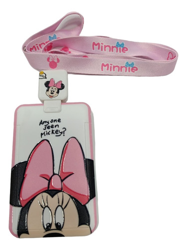 Porta Documentos Carnet Funda Minnie Mouse