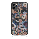 Funda Protector Para iPhone Bts Amigos Collage Moda