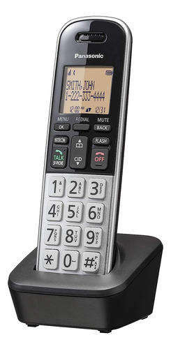 Teléfono Panasonic Kx-tgb810s Inalámbrico - Color Plata
