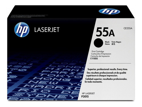 Toner Hp Negro 55a Original Rendimiento Estandar 6000 Pag