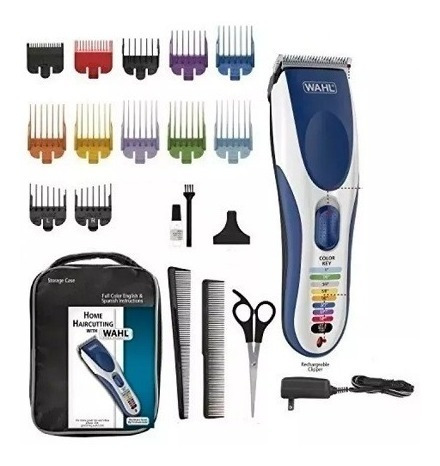 Maquina De Cortar Pelo Wahl Colorpro Recargable