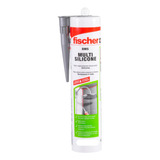 Sellador De Silicona Acetica Fischer 280ml Transparente