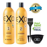 Progressiva Exoplastia Capilar Exo Hair 2 X 1 Litro + Brinde
