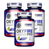 3x Termogênico Oxy Fire - 60 Cápsulas  - Profit Labs