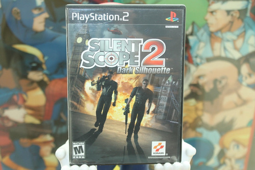 Silent Scope 2 Dark Silhouette Playstation 2 Completo Ps2 