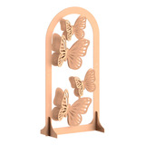 Panel Para Fondo Candy Bar Desarmable Mariposa 3d Madera