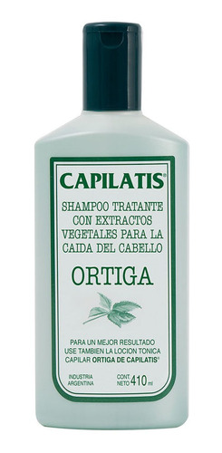 Shampoo Capilatis Caída Ortiga Y Extracto Vegetal 410 Ml