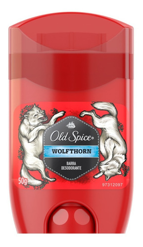 Old Spice Wolfthorn Desodorante Masculino Barra 50g Fragancia Wolfthorn