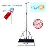 Vassoura 40cm De Limpar Placa Solar Profissional Cabo 7 M 