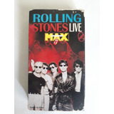 The Rolling Stones Live At The Max En Formato Vhs Colección 