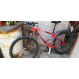 Vendo Bicicleta Rodas Y Rodado 29 Talle Color Roja Velocidad
