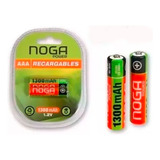 Pila Recargable Aaa Noga Pack X 2 Unidades - Ni-mh 1.2v