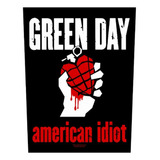 Back Patch Para Costas - Green Day - American Idiot  Oficial