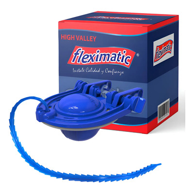 Sapo Universal Para Wc Fleximatic 2710 2 Pulgadas Sin Fugas Azul