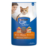 Cat Chow Defense Plus Alimento Para Gato Sabor Salmon Carne Y Pollo 15kg