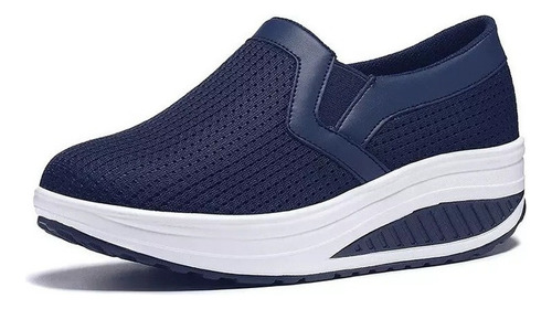 Malla Transpirable Zapatos Cómodos Plataforma Fitness Zapati