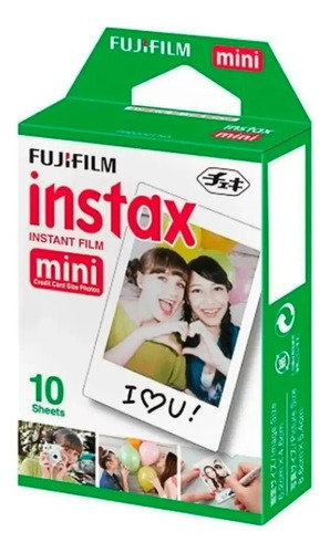 Filme Instax Mini 7s Mini 9 / Mini 11 - 10 Poses Colorido