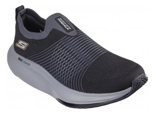 Zapatilla Hombre Go Walk Max Walker Negro Skechers