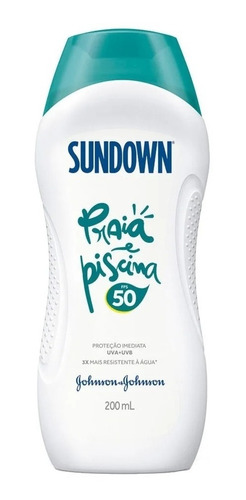 Protetor Solar Sundown Praia E Piscina Fps 50 200ml