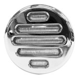 Luz Dual 9 Leds Redonda 2 Pulgadas Ambar/blanca