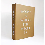 Caixa Livro Decorativa Grande 31x23,5x5cm -  House