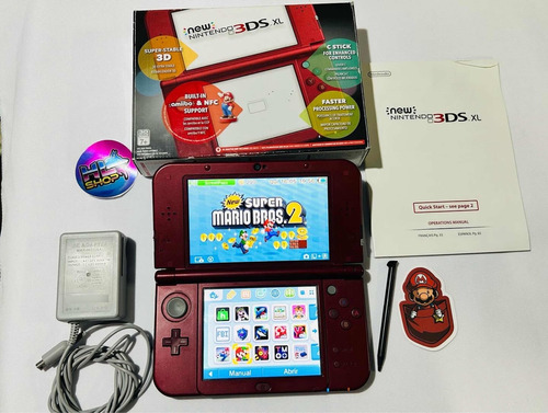 New Nintendo 3ds Xl Completo + Sd 64gb