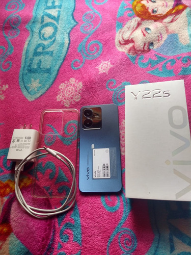 Celular Vivo Y22s - 128gb - Azul Destellante Uso Más De Un M