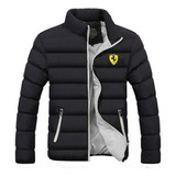 Zmshop Nueva Chaqueta De Plumas Ferrari Otoño